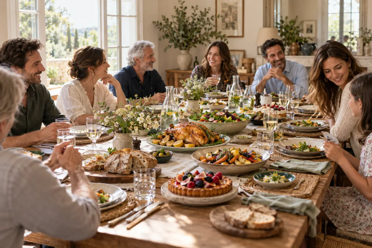 Repas dominical : une grande tablée sans passer le dimanche en cuisine
