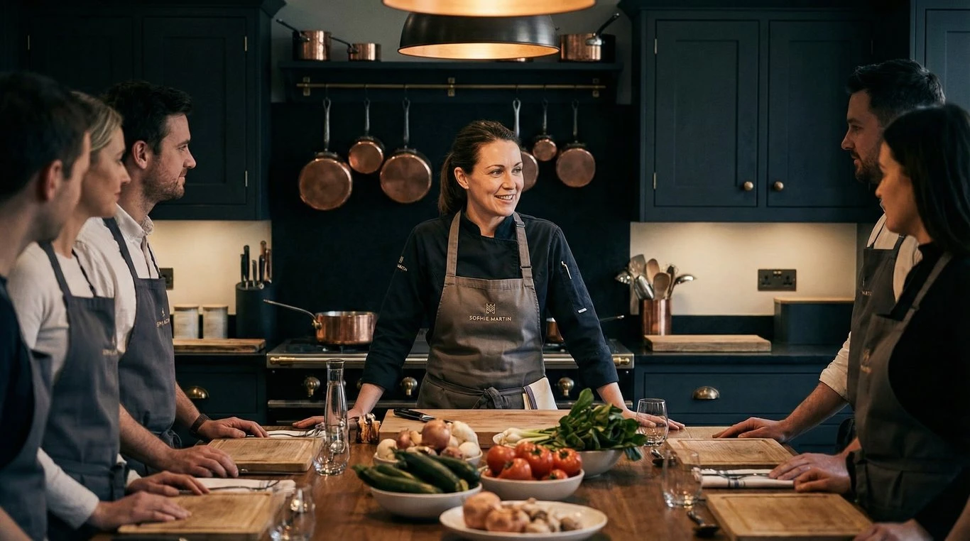 Sophie Martin, responsable des ateliers culinaires