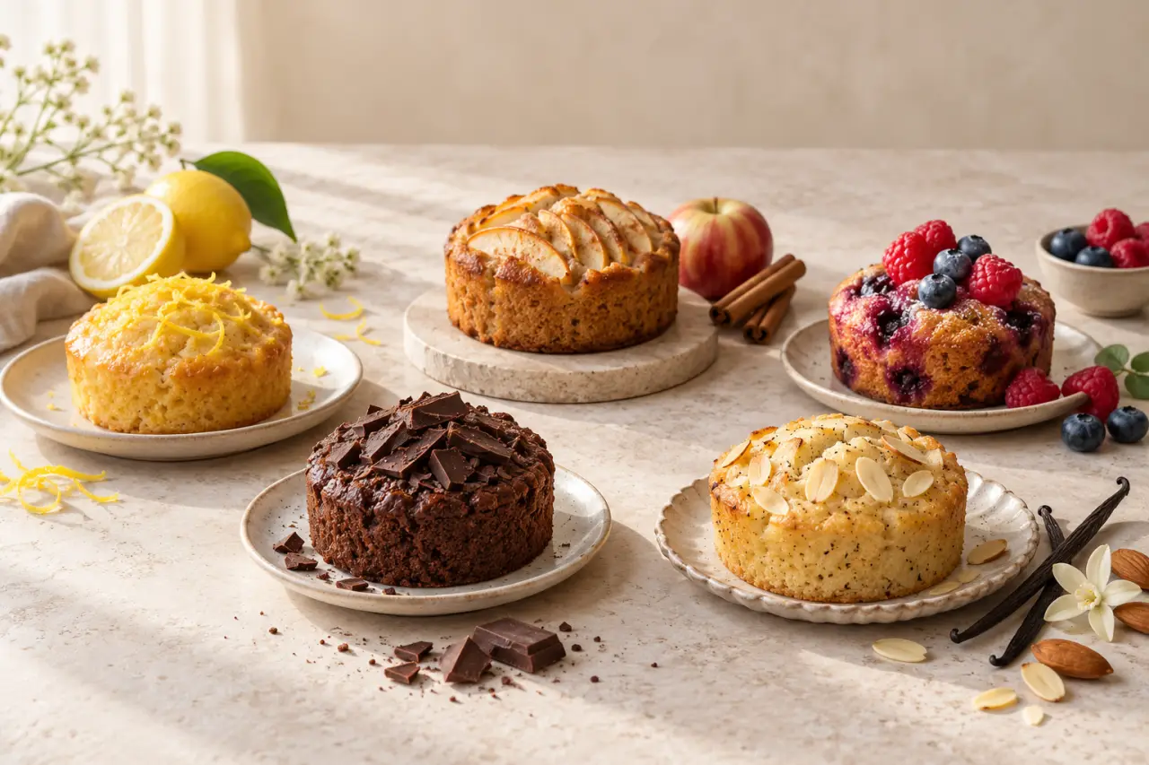 Gâteau sans œuf et sans lait : une base à l’eau, cinq parfums pour le goûter