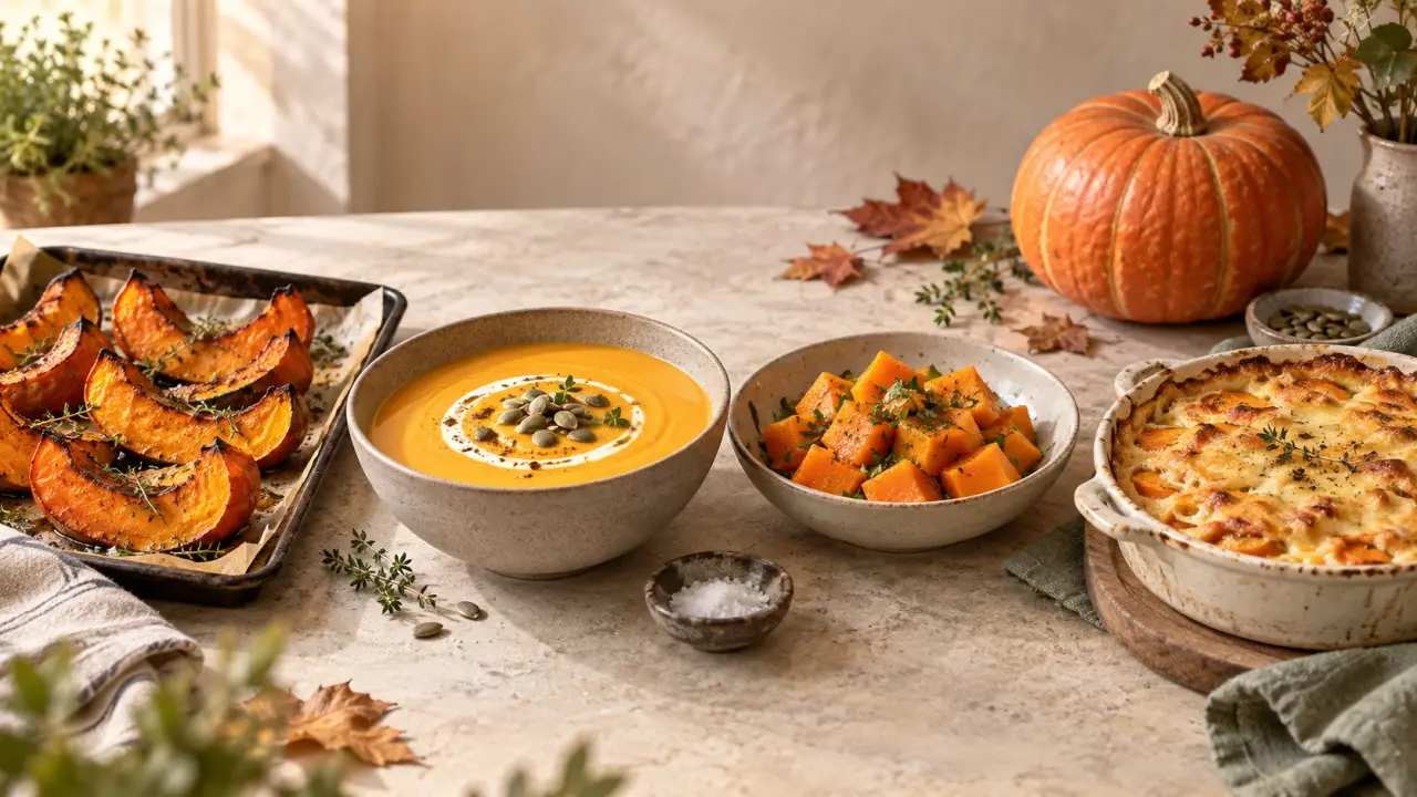 Potiron : 4 cuissons et des recettes faciles pour une texture fondante