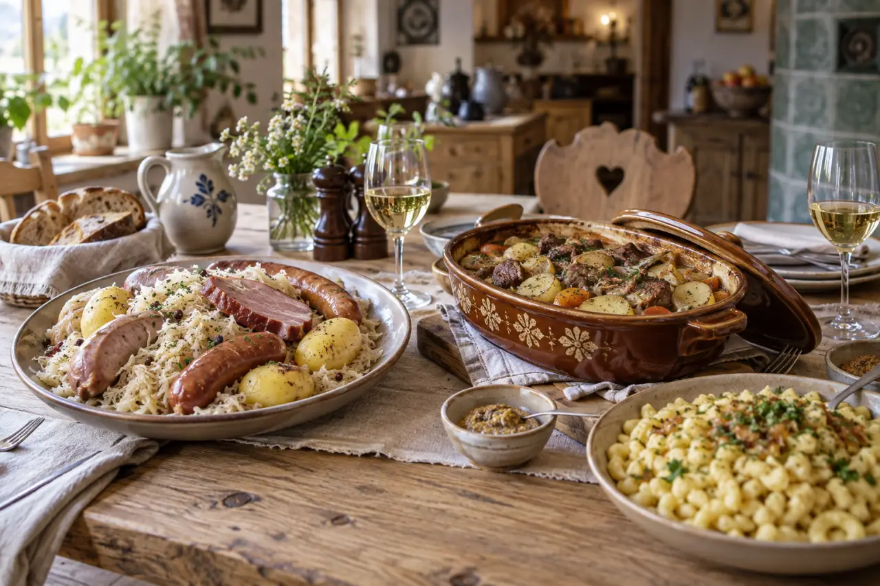 Les plats alsaciens misent sur le chou, les pâtes et les cuissons lentes