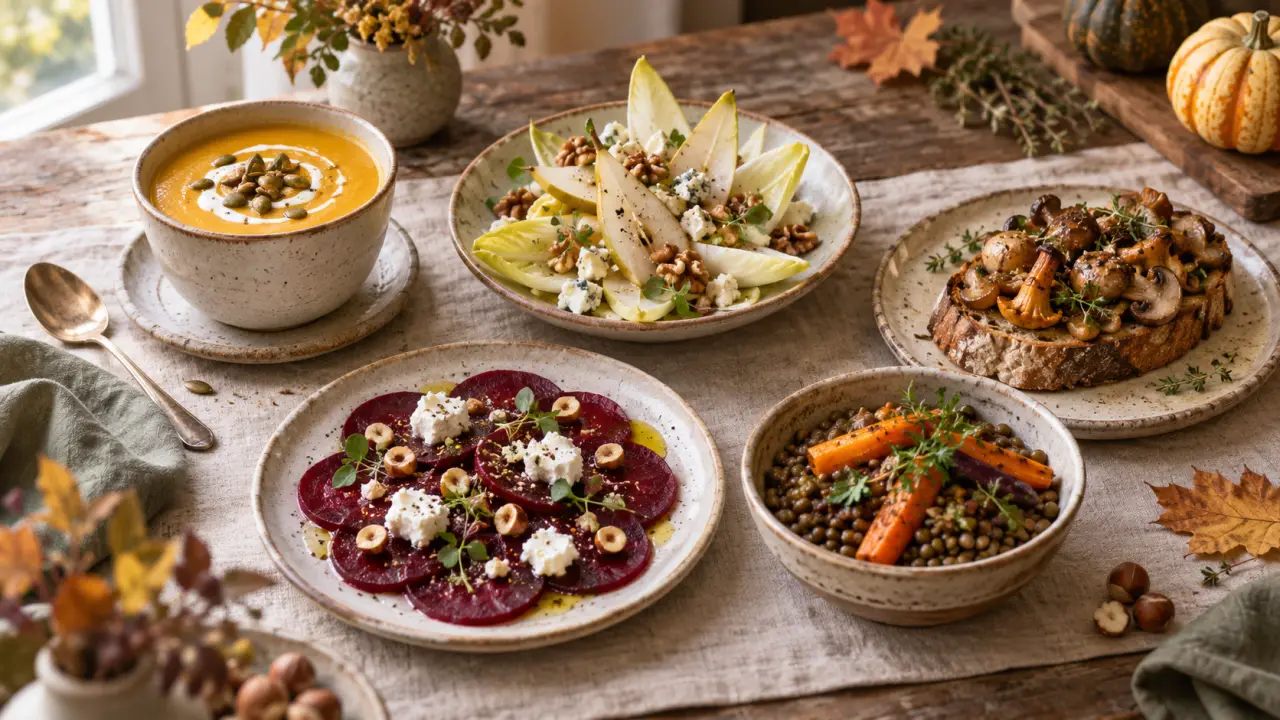 Entrée légère d’automne : 5 idées réconfortantes sans alourdir le repas